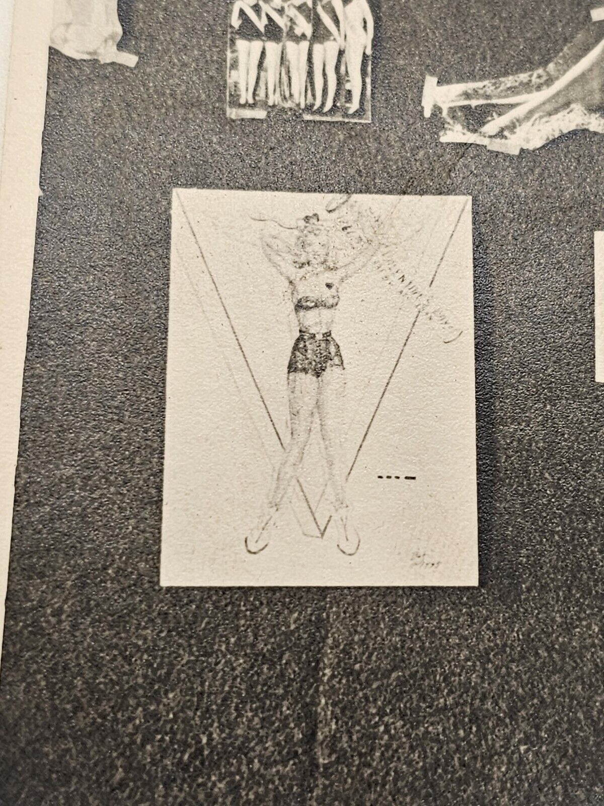 WW2 Pinup Girl US Army Air Corps Air Transport Command 1945 Watercolor Painting