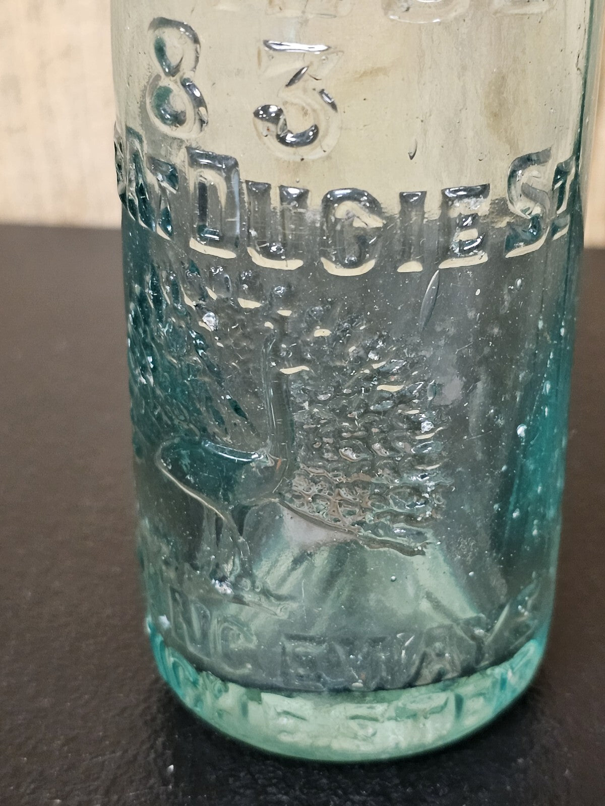 M Lapidus 83 Codd Bottle Peacock Great Ducie Strangeways Manchester W Marble