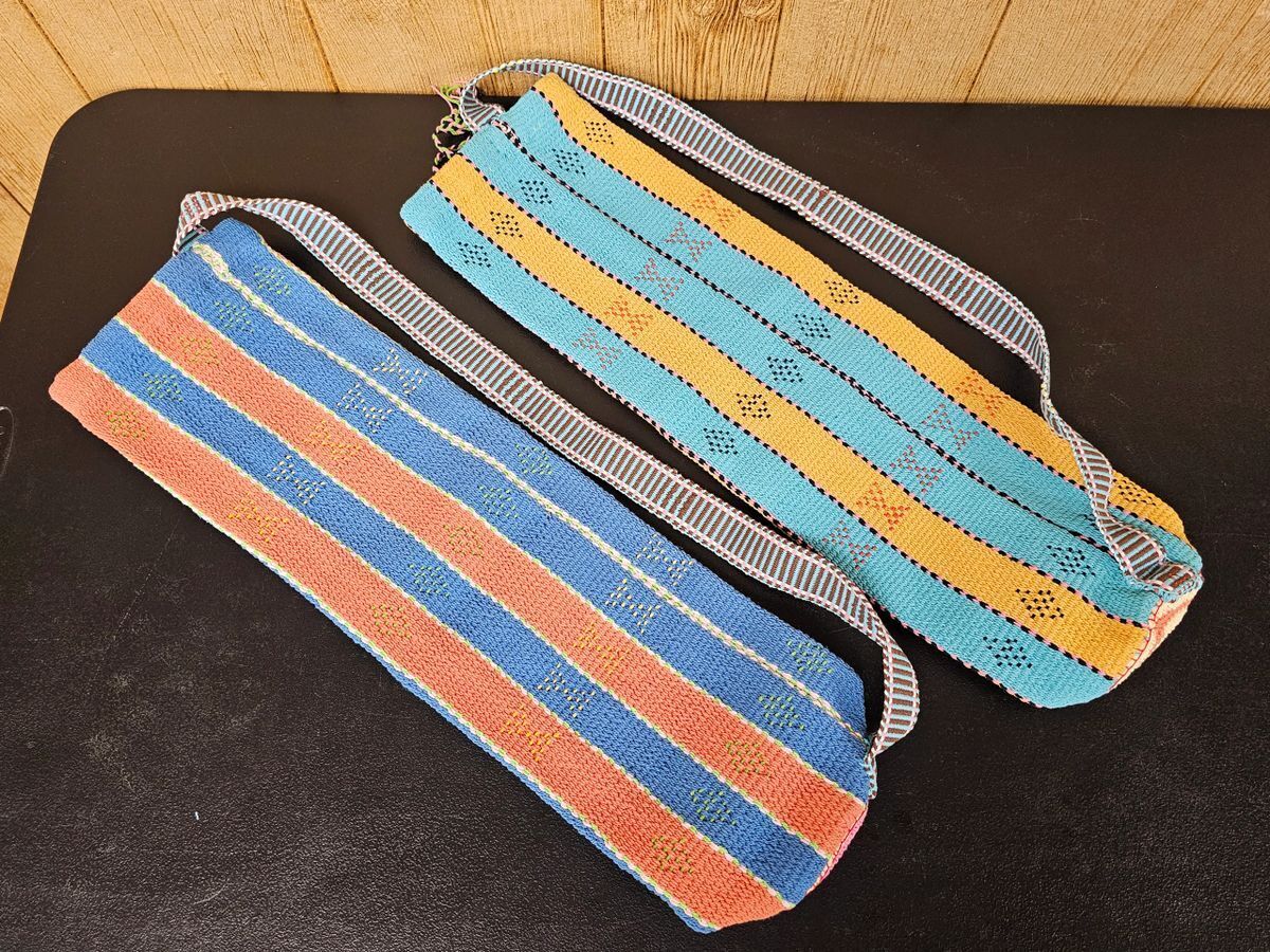 Handmade Woven Native American Arrow Quiver Pouch Pair Outstanding Quality
