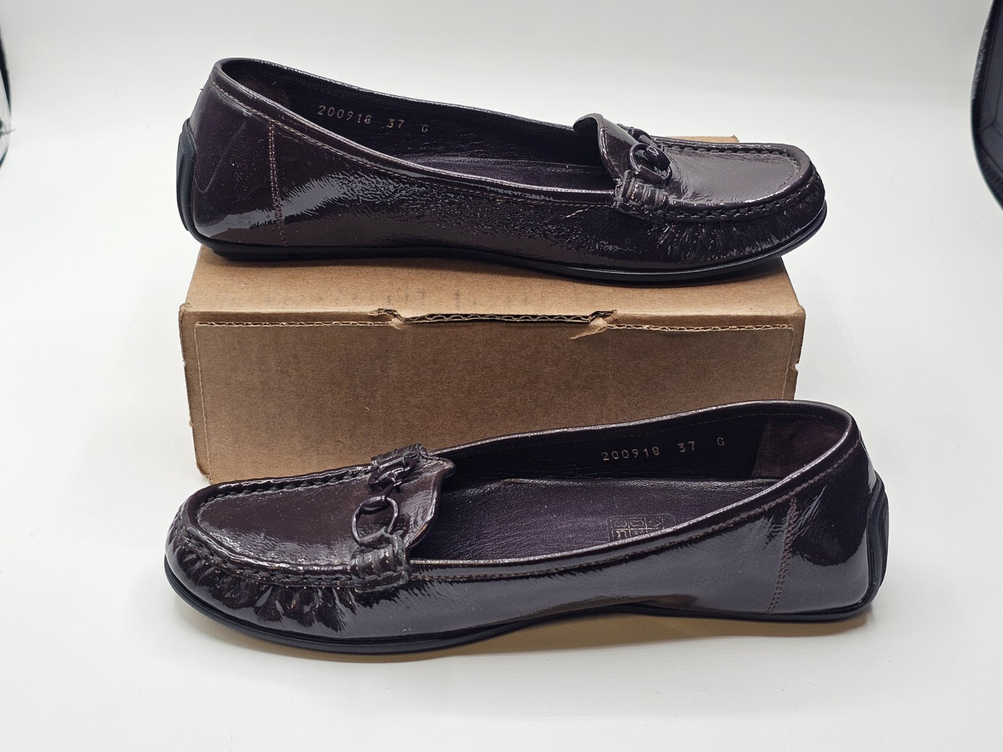 Gucci Moccasins Loafers Size 37 Used Good Condition Used Brown Little Wear