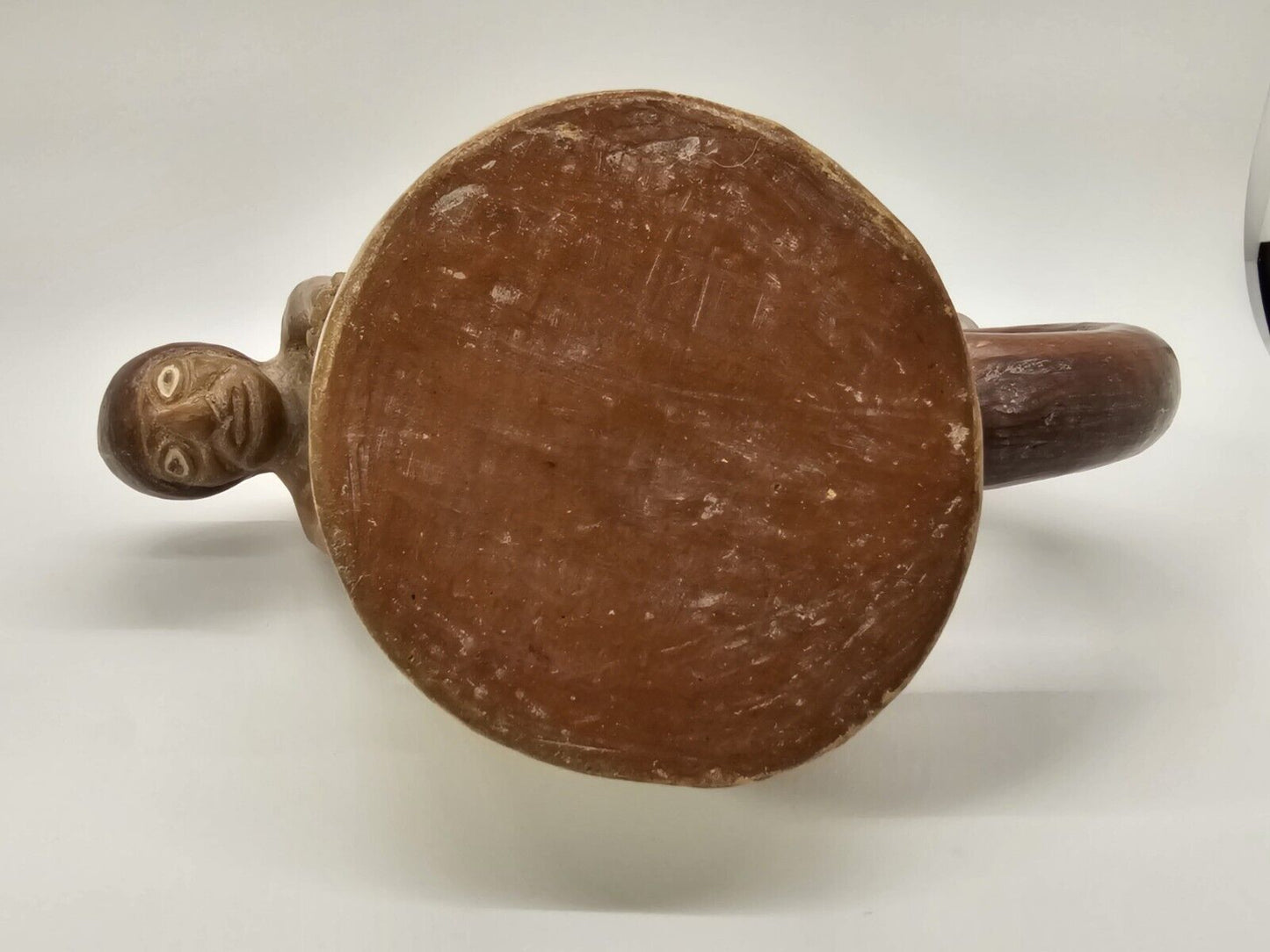 Peruvian Erotic Sexuality Pottery Stirrup Vessel Pre Columbian? Handmade