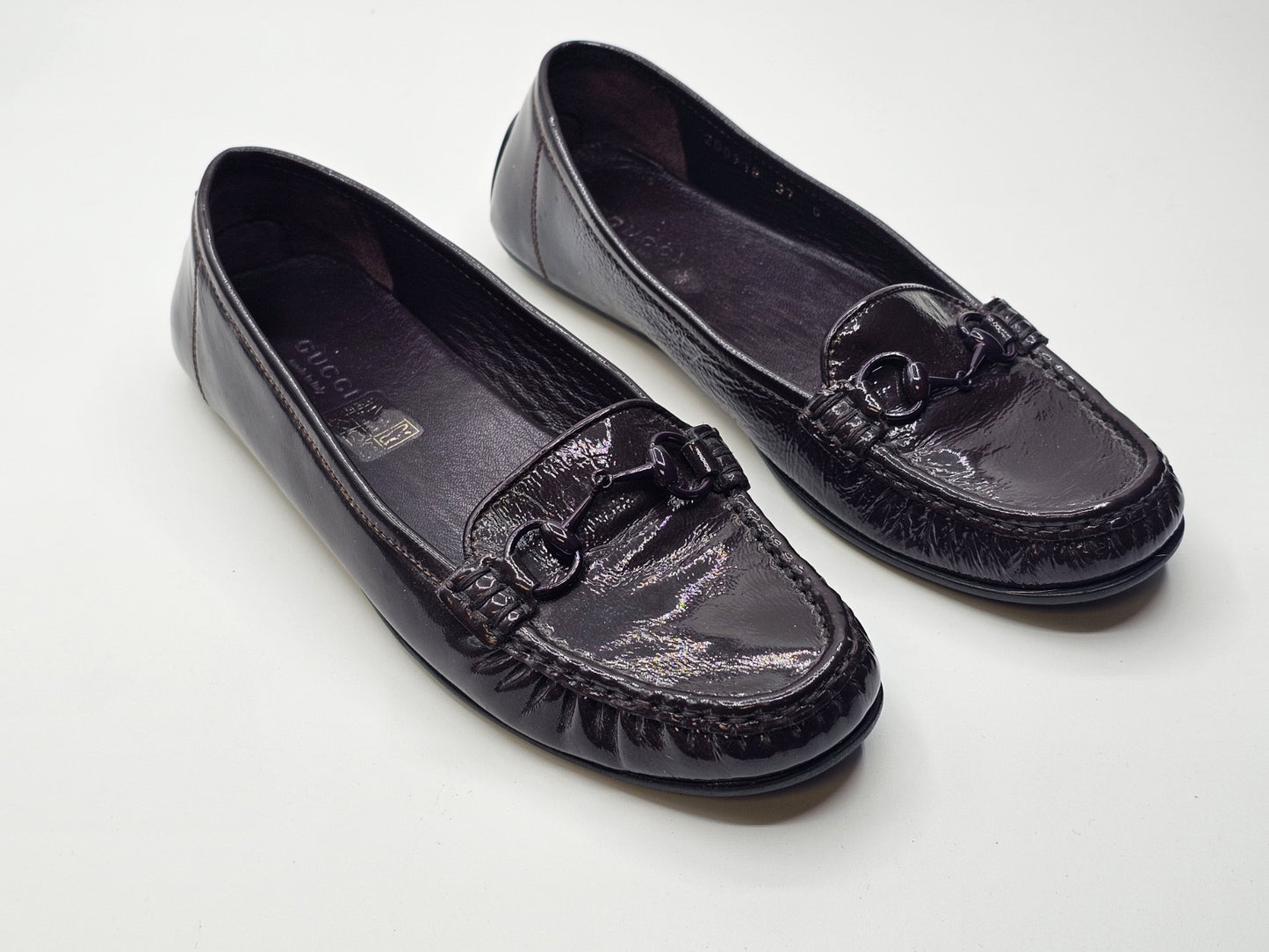 Gucci Moccasins Loafers Size 37 Used Good Condition Used Brown Little Wear