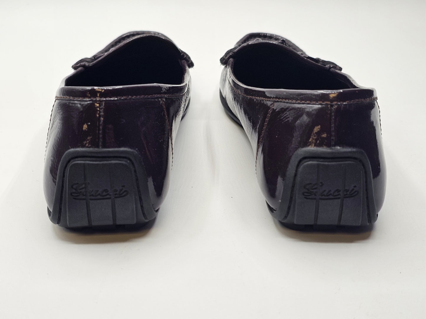 Gucci Moccasins Loafers Size 37 Used Good Condition Used Brown Little Wear