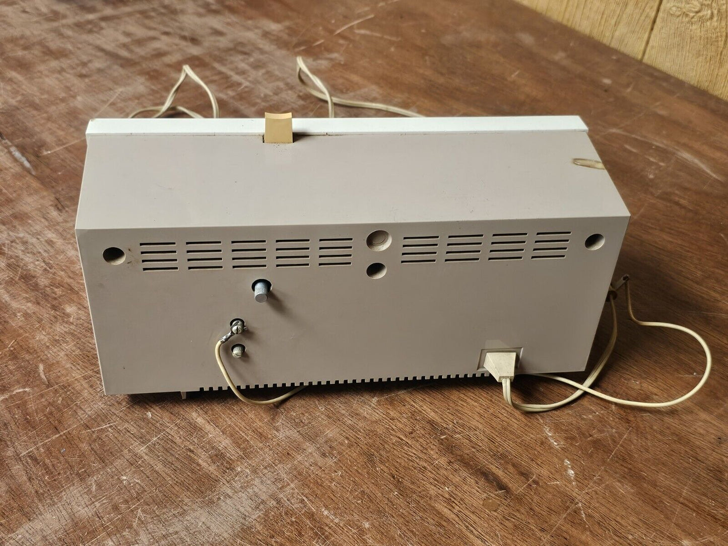 Vtg MCM Philco Clock Radio Model L799 In Working Order