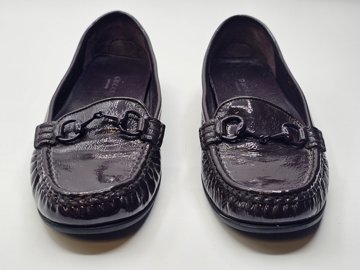 Gucci Moccasins Loafers Size 37 Used Good Condition Used Brown Little Wear