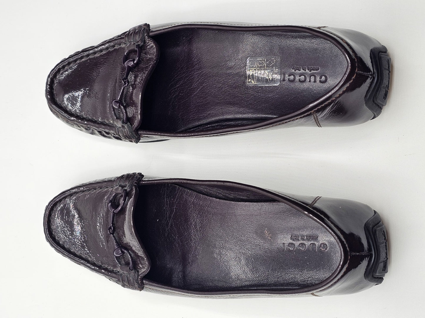 Gucci Moccasins Loafers Size 37 Used Good Condition Used Brown Little Wear