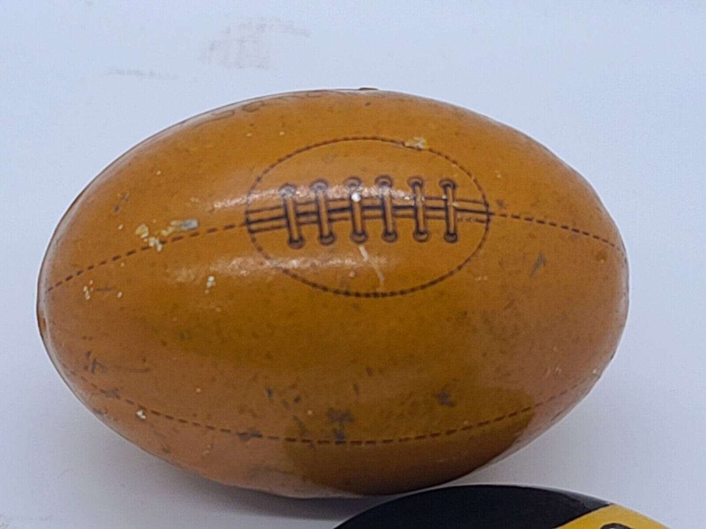 Vintage Amarillo Texas w Dangling Football Pinback Button Germany 1930's?