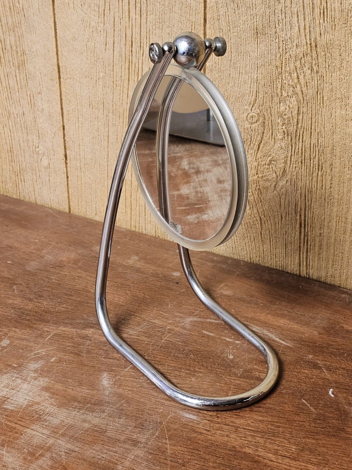 Rialto Stainless Chrome Swivel Double Adjustable Sided Makeup Vanity Mirror MCM