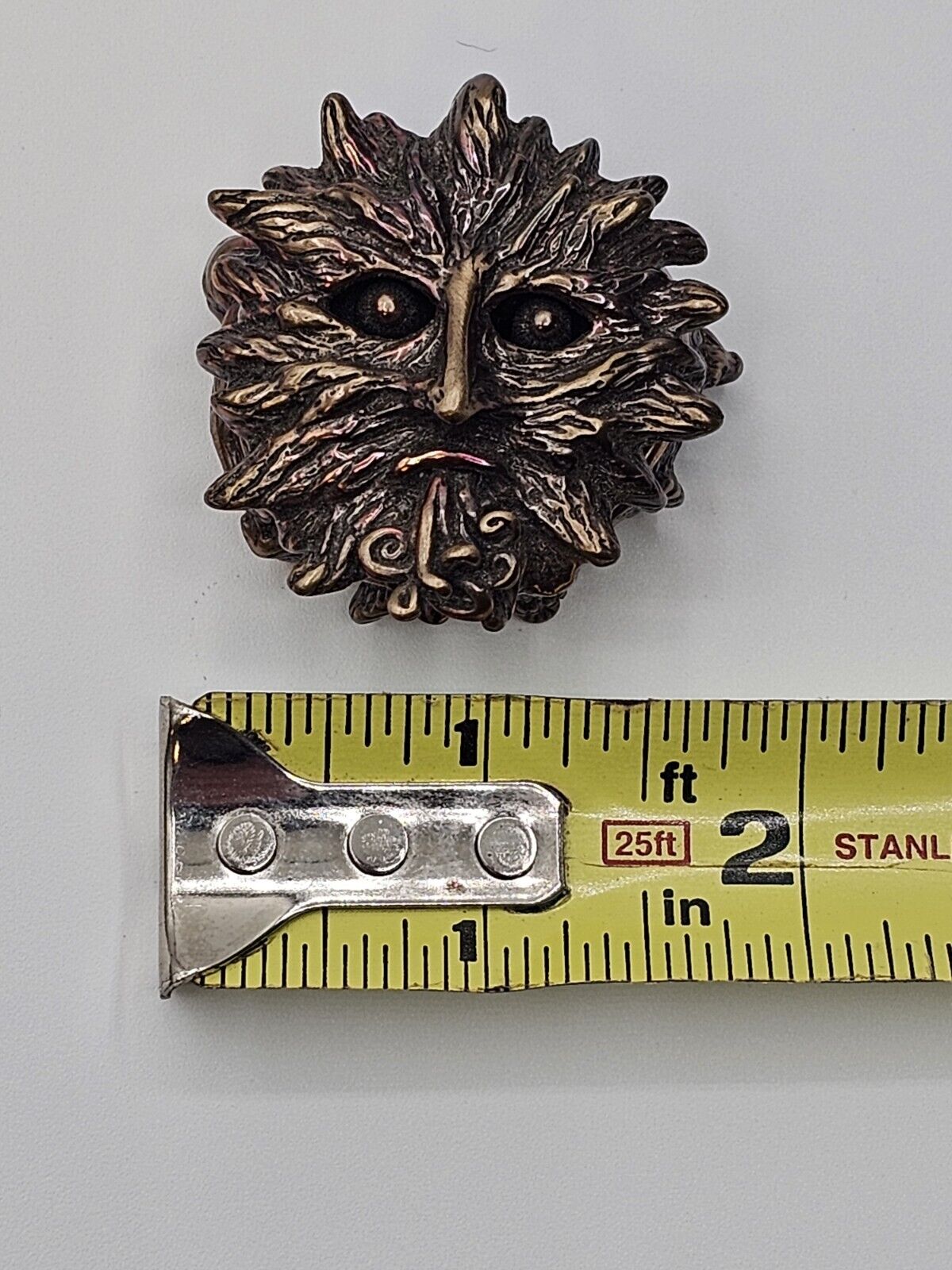 Daniel Riccio Bronze Miniature Wind Moon Star Trinket Box Skull Owl Spiral