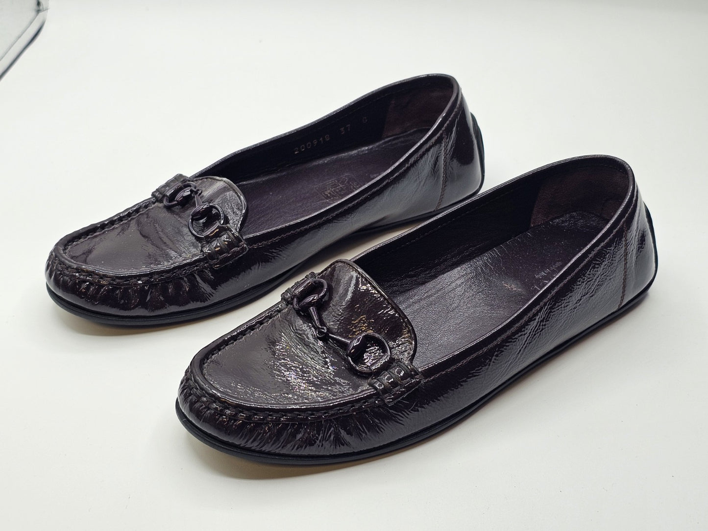 Gucci Moccasins Loafers Size 37 Used Good Condition Used Brown Little Wear