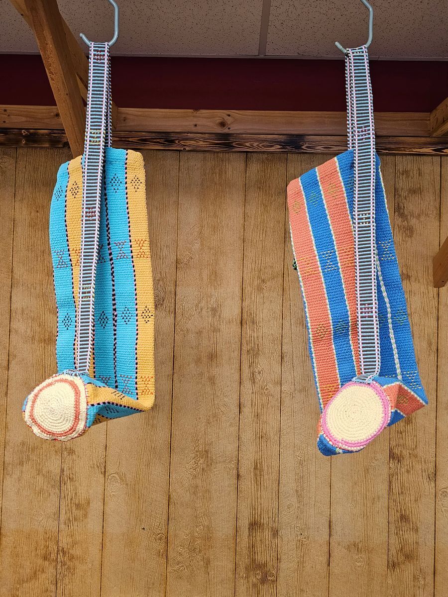 Handmade Woven Native American Arrow Quiver Pouch Pair Outstanding Quality