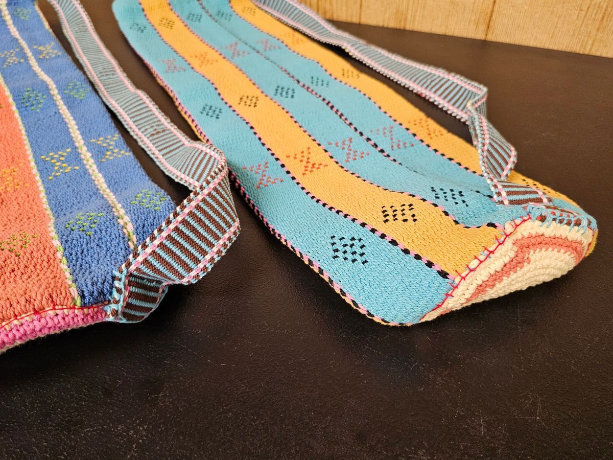 Handmade Woven Native American Arrow Quiver Pouch Pair Outstanding Quality