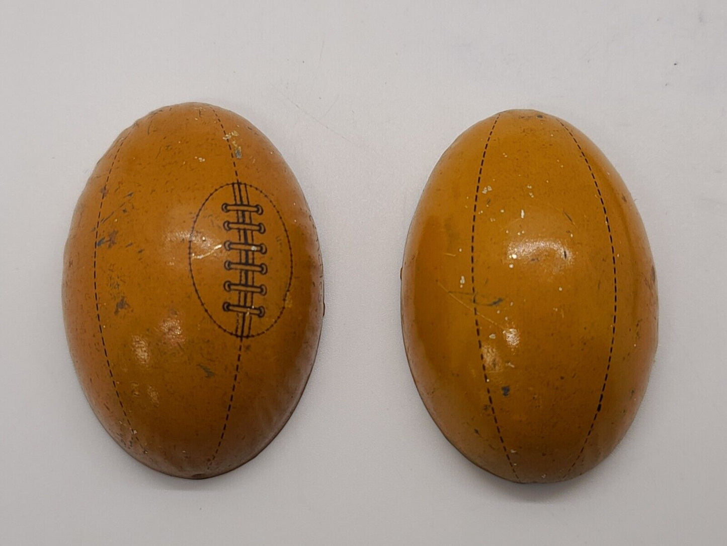 Vintage Amarillo Texas w Dangling Football Pinback Button Germany 1930's?