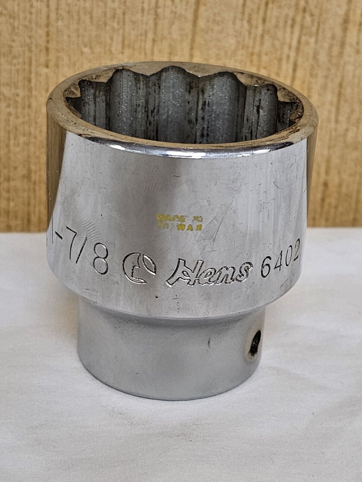 Group of Deep Sockets (9) Hans Proto Carlysle Wright 2 3/8"- 1 1/4" 3/4 Dr Used
