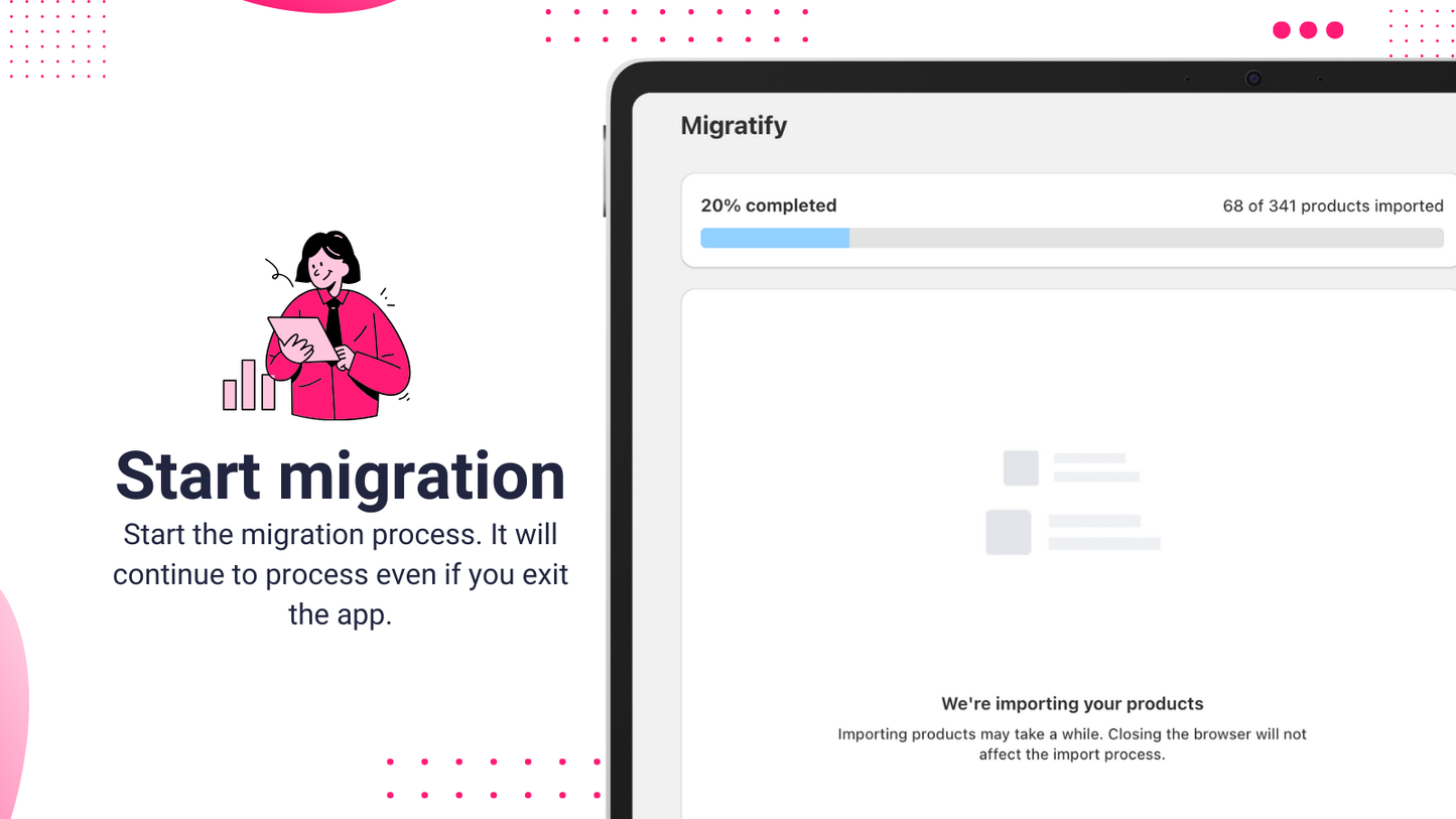 Migratify: Copy Products + AI