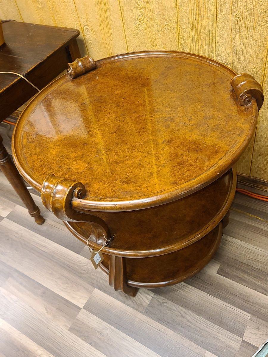 Therien Studio Workshops 3 Tier Designer Accent Table Local Pick Up