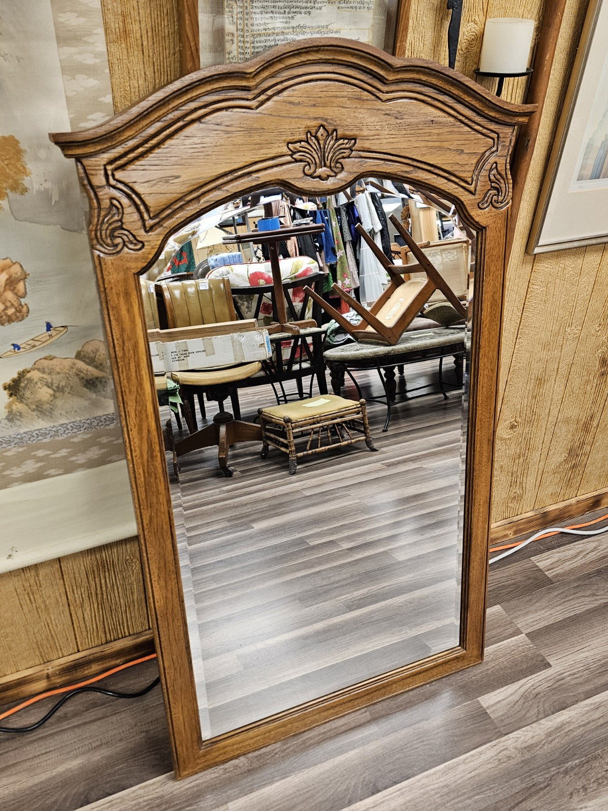 Thomasville French Provincial Style Bedroom Set Highboy & Long Dressers