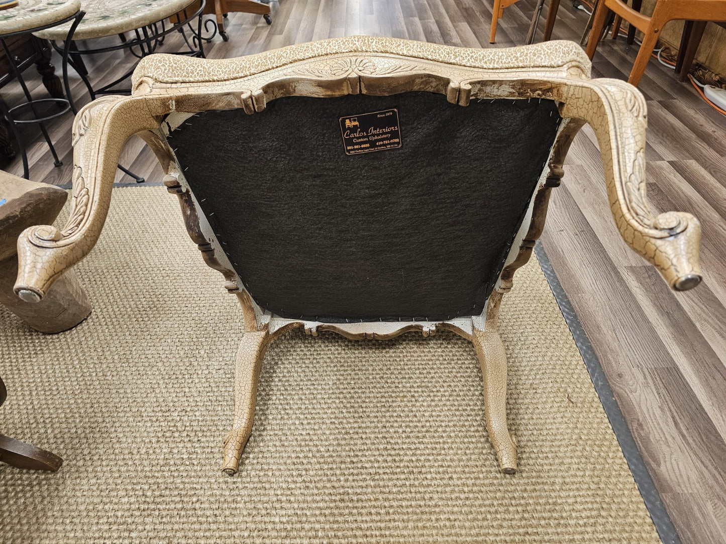 Drexel Heritage Louis XVI Style French Provincial Accent Arm Chair Pair