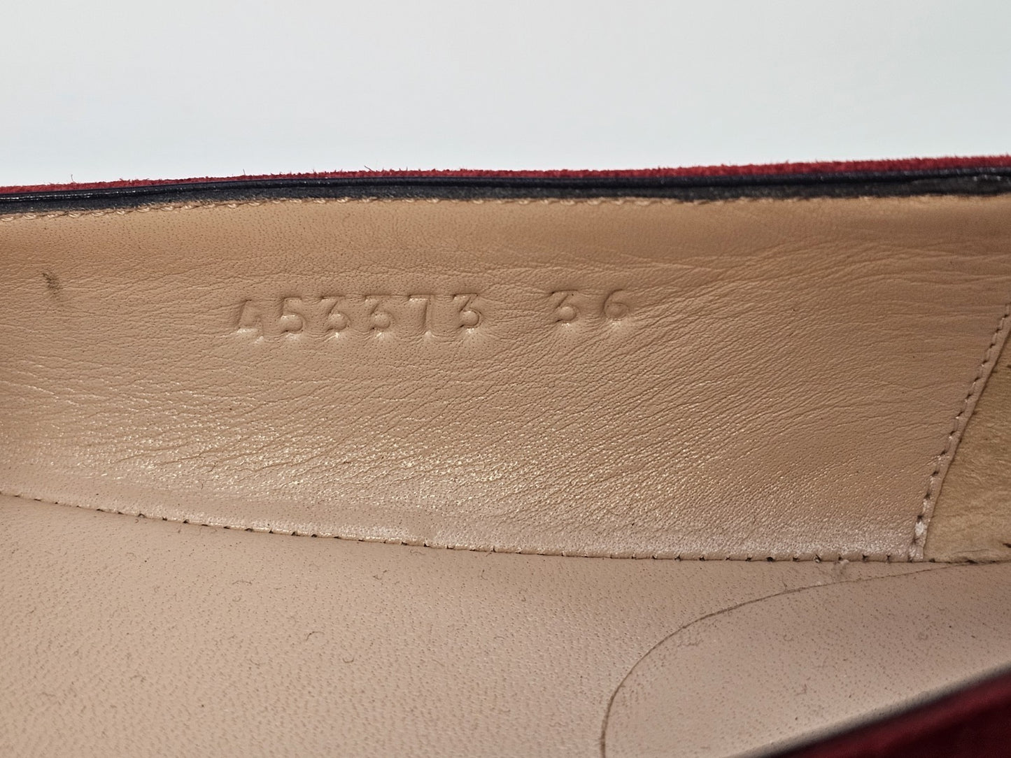 Gucci Fringed Flats Loafers Size 36 Used Good Condition Wear On Bottom