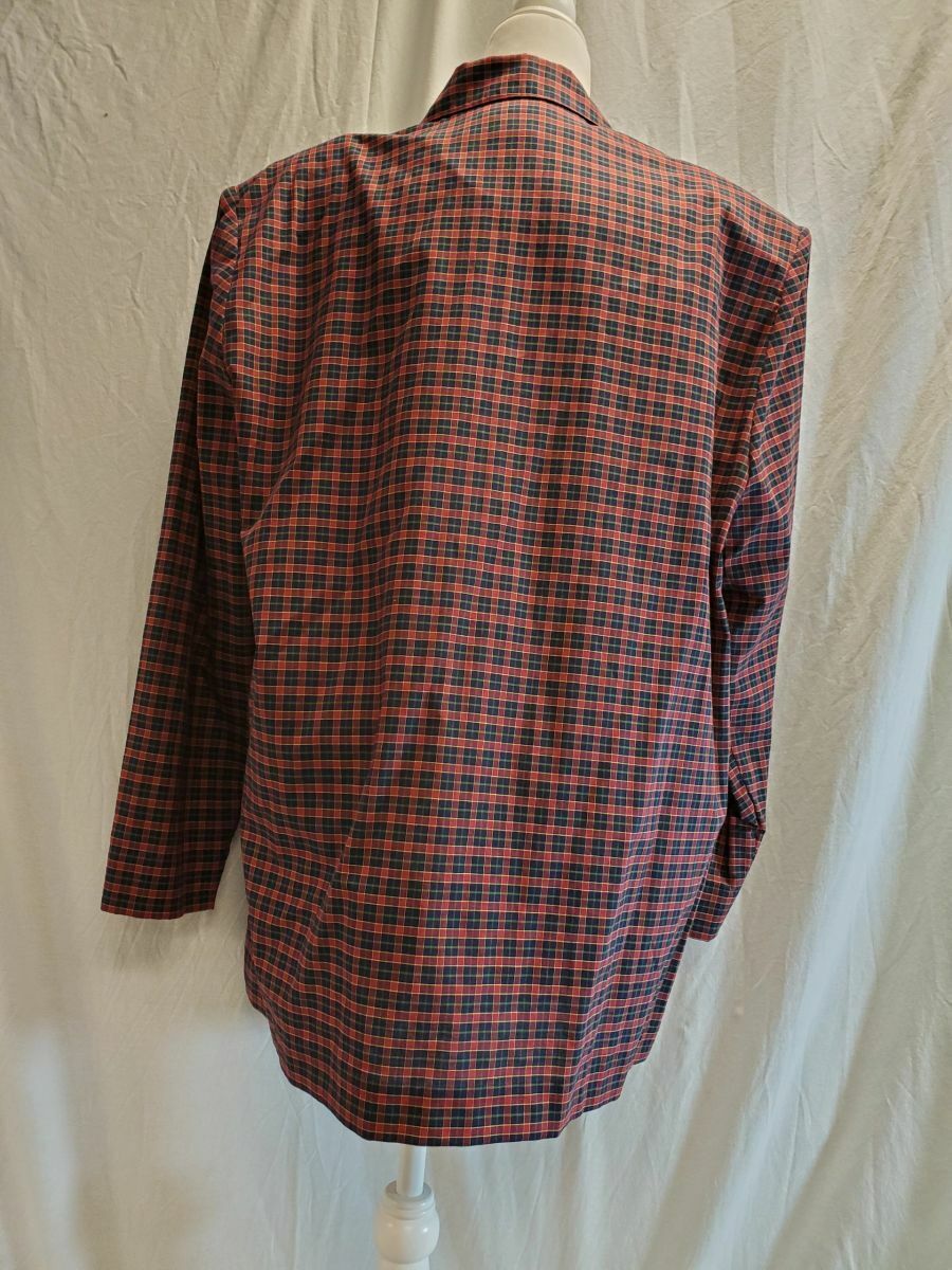 Vintage Talbots 1970s - 1980s Plaid Blazer Jacket Women's