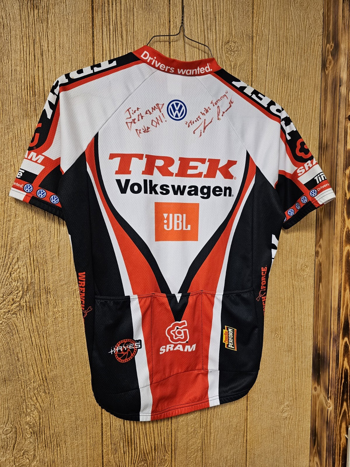 Tommy Passemante Street Bike Tommy Signed Jersey Racing Bicycling Advertising