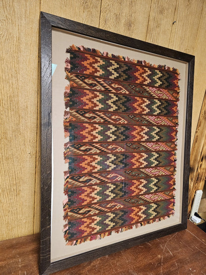 Vtg Sulca House Museum Wari Kelim Pre Inka Peruvian Tapestry Walter Sulca Leon 