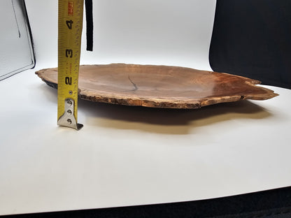 Mesquite Burlwood Free Form Piece. Artistic Lines and Color.