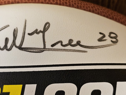 Mark Mosley #3 1982 MVP & Darrell Green #28 Signed Auto Autographed Football
