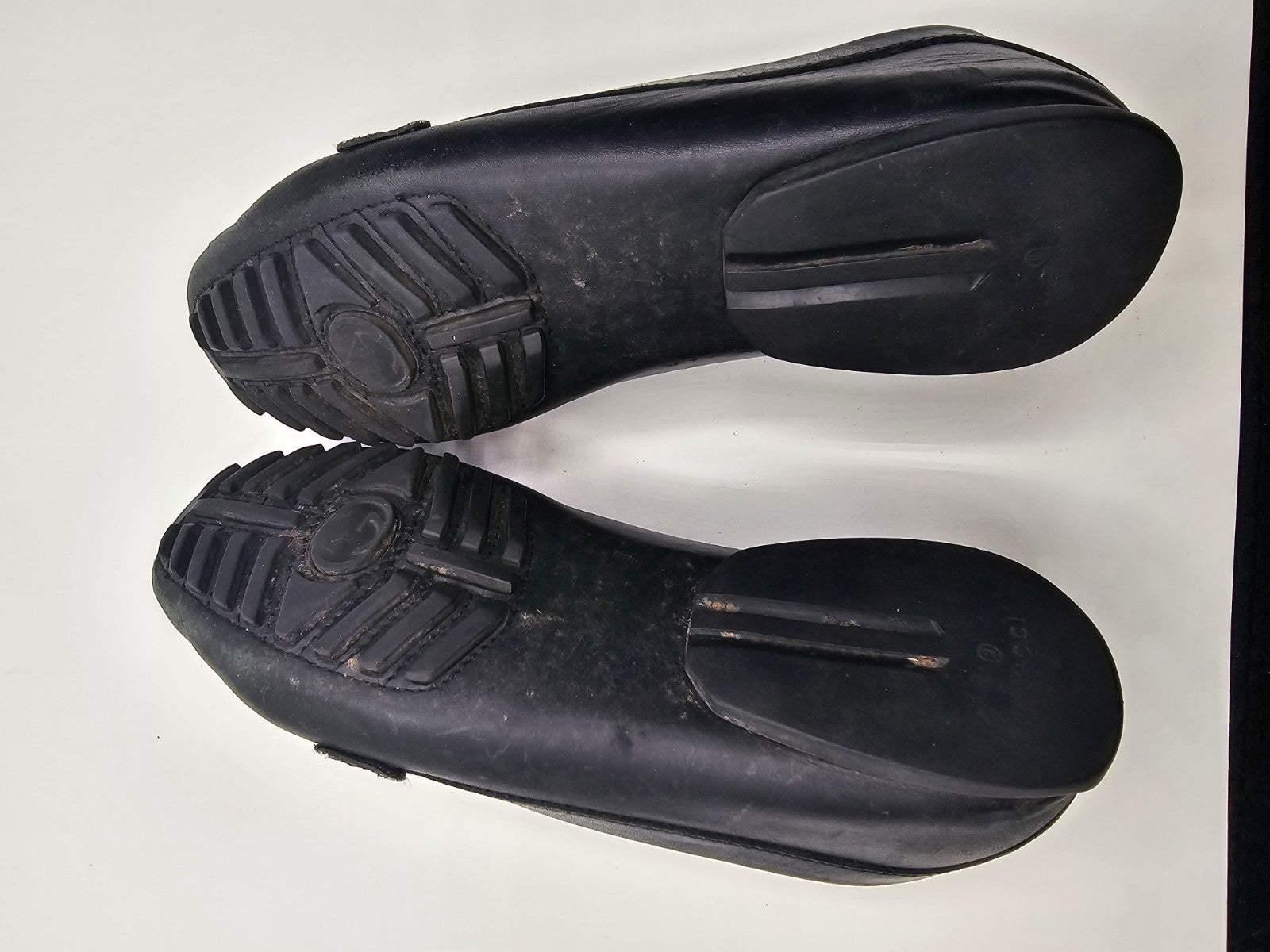 Gucci Moccasins Loafers Flats Size 35.5 Used Black Some Wear