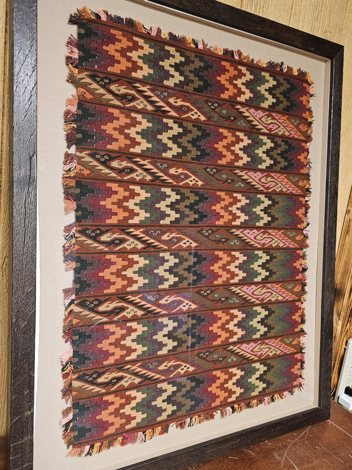 Vtg Sulca House Museum Wari Kelim Pre Inka Peruvian Tapestry Walter Sulca Leon 