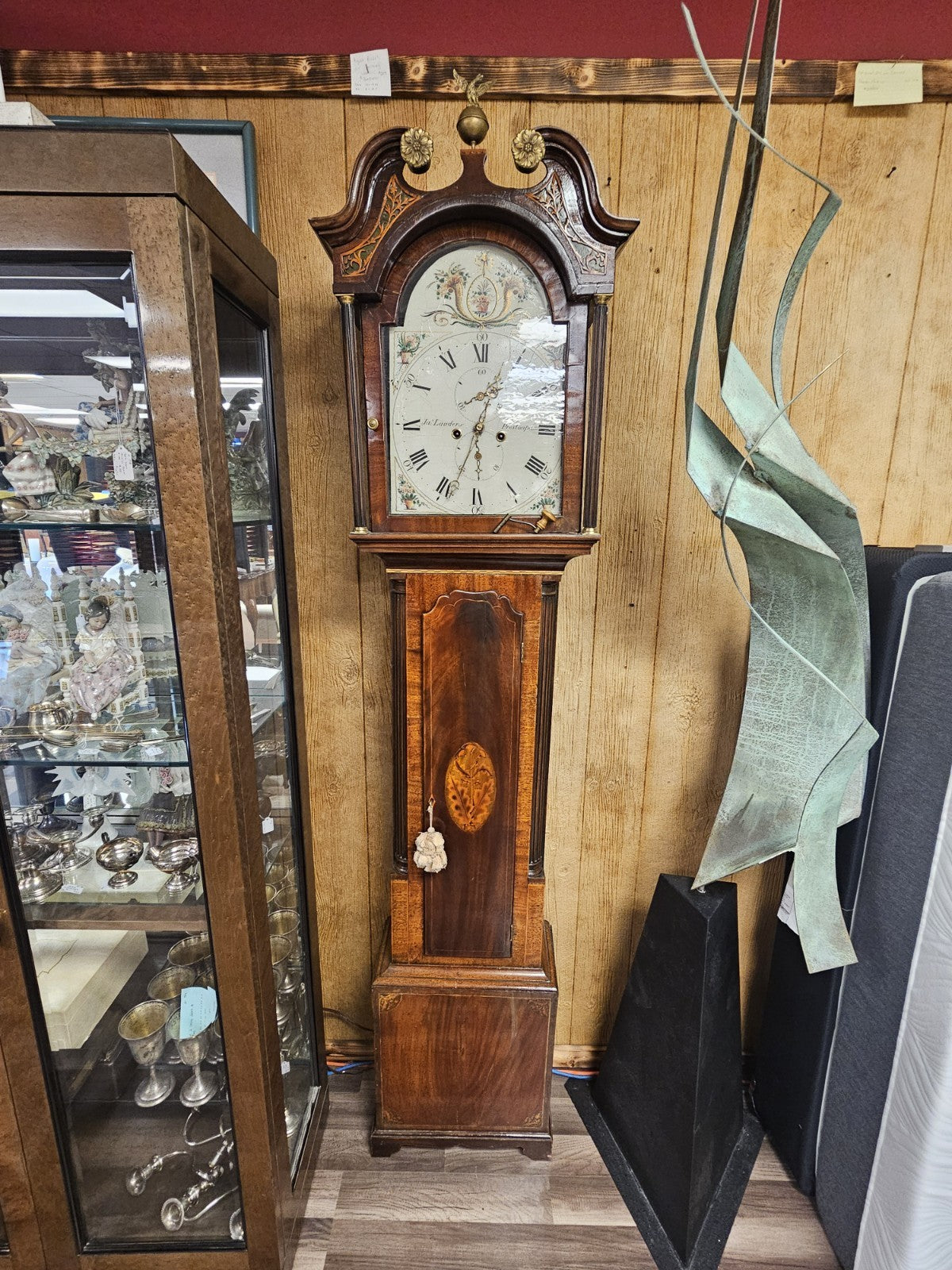 CA 1790 James Lauder Prestonpans Edinburgh Scottish Longcase Grandfather Clock