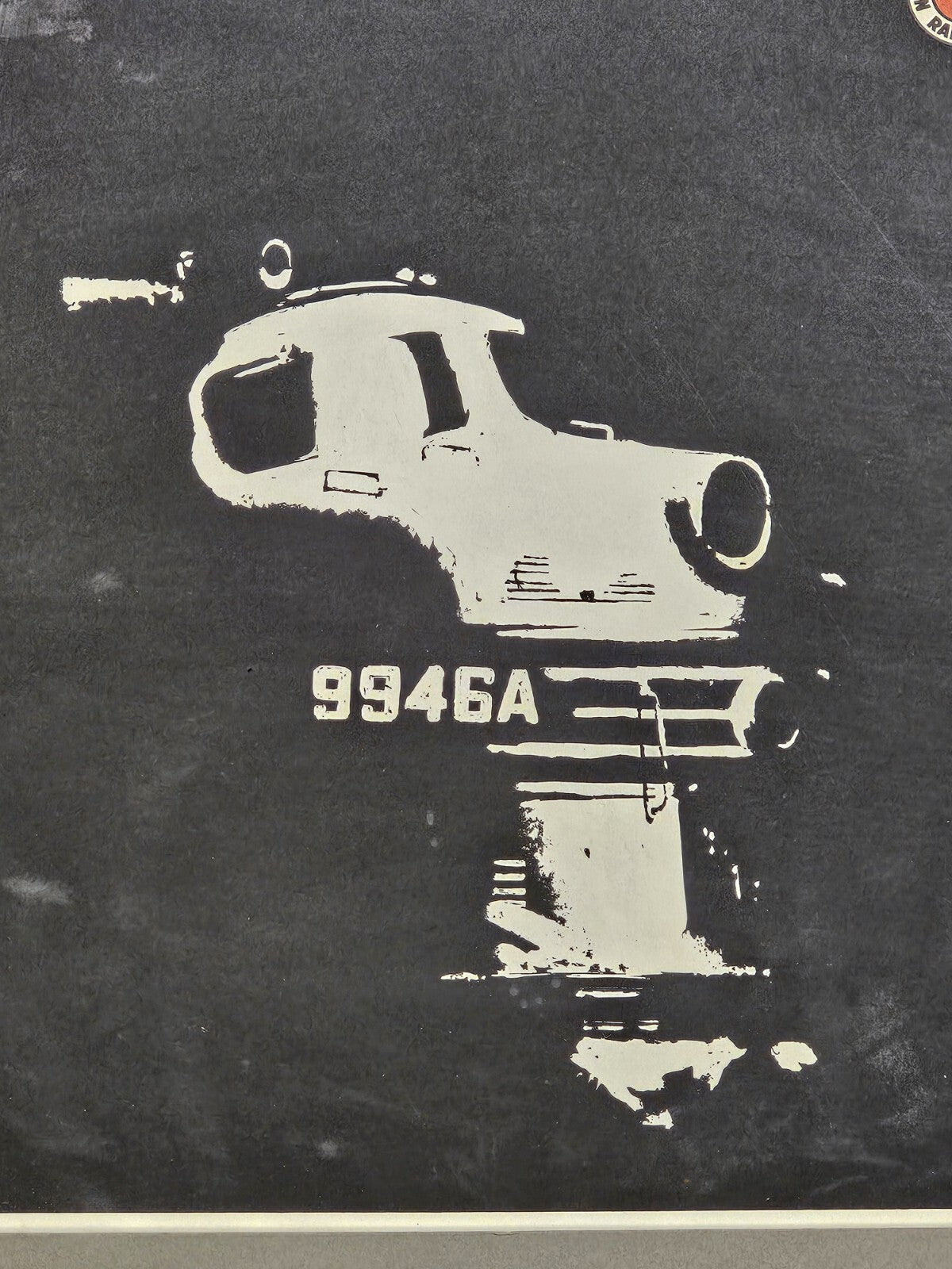 Original Artwork Of The Northern Pacific Railroad 1961 9964A Zephyr Locomotive 