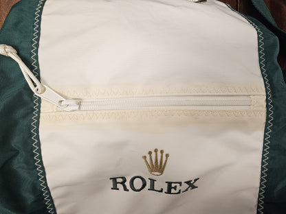 Vintage Rolex Sailers Duffel Bag With 2 Rolex Beach Bathroom Towels 33" X 70"