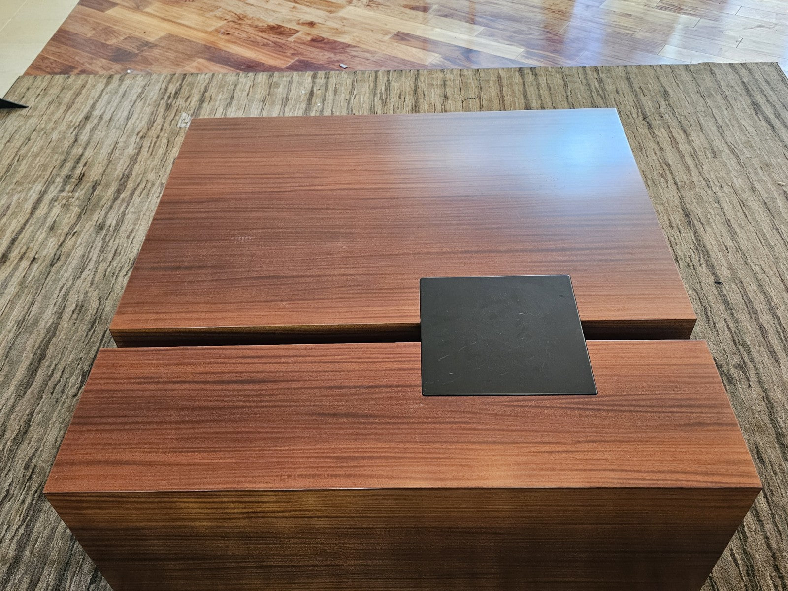 MCM Rosewood Custum Built Coffee Center Accent Table 