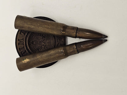 Ww1 Gott Mit Uns Trench Art German Belt Buckle With Pair Of Shells 3 Inch