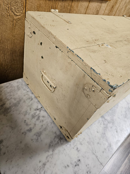Vtg Houbigant Store Trunk Storage Chest 