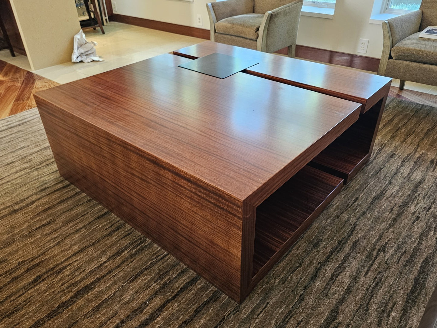 MCM Rosewood Custum Built Coffee Center Accent Table 
