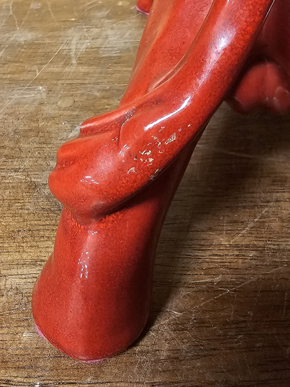 Vtg MCM Royal Haeger Red Glazed Charging Bull Sculpture Ceramic Pottery 14.5 In