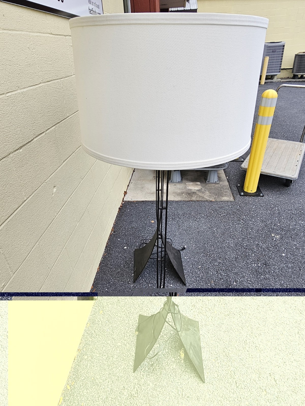 Hubbardton Forged Iron Contemporary Stasis Floor Lamp Pair 63 In Tall