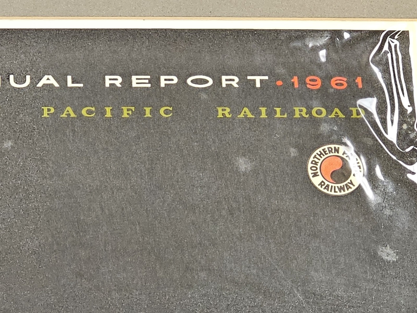 Original Artwork Of The Northern Pacific Railroad 1961 9964A Zephyr Locomotive 