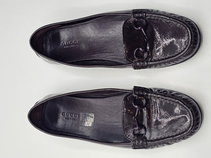 Gucci Moccasins Loafers Size 37 Used Good Condition Used Brown Little Wear