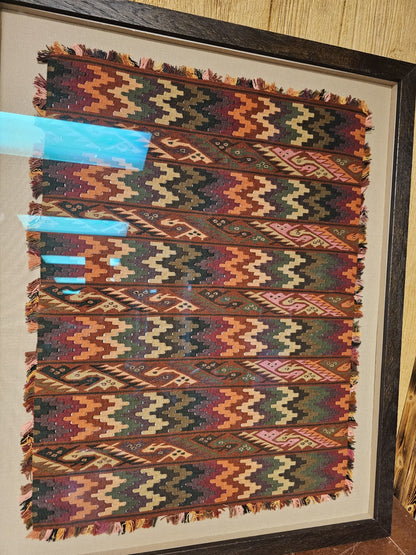 Vtg Sulca House Museum Wari Kelim Pre Inka Peruvian Tapestry Walter Sulca Leon 