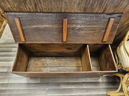 Early American 18th Century? Early 19th Century Farmhouse Pine Blanket Chest
