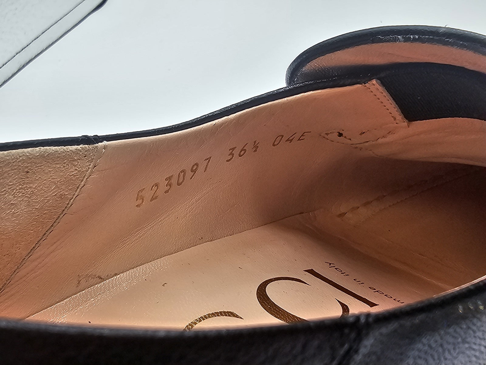 Gucci Horsebit Leather Loafers Mules With Crystals Size 36.5 Gently Used 