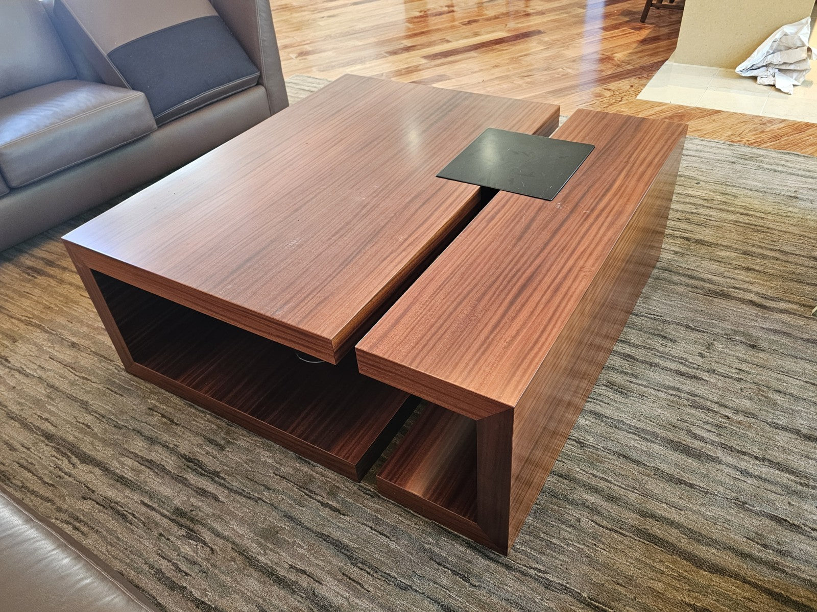 MCM Rosewood Custum Built Coffee Center Accent Table 