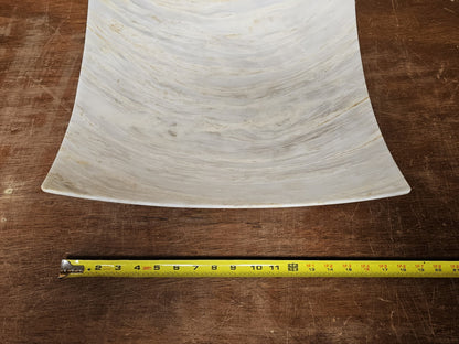 Post Modern Maitland-Smith Large Carved Marble? Centerpiece Dish Bowl