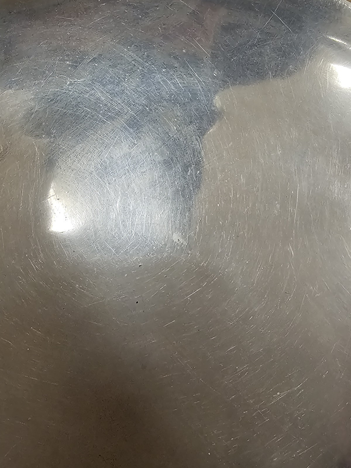 MCM Bruce Fox Design Aluminum Metal Biomorphic Footed Bowl 12.75 In