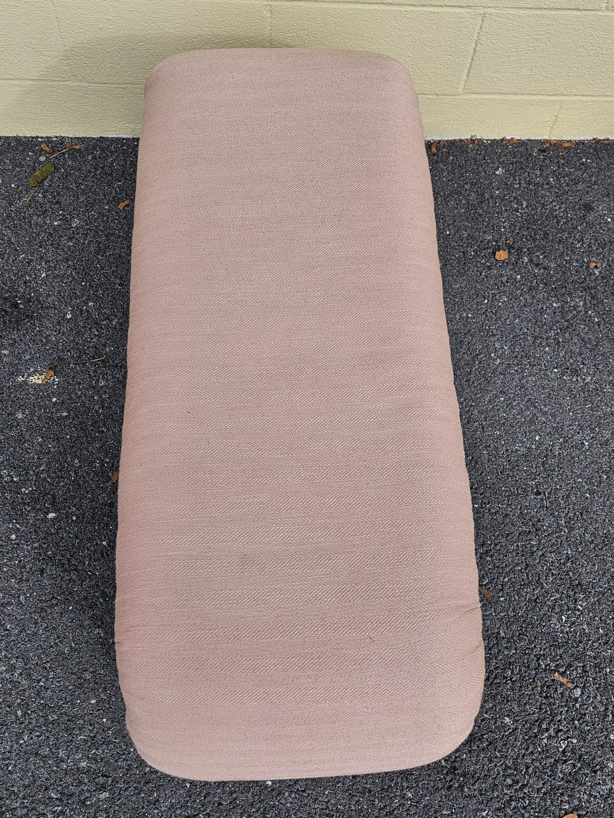 Vtg Post Modern Waterfall Bench By O'Neil? Designer Furniture Soft Pink