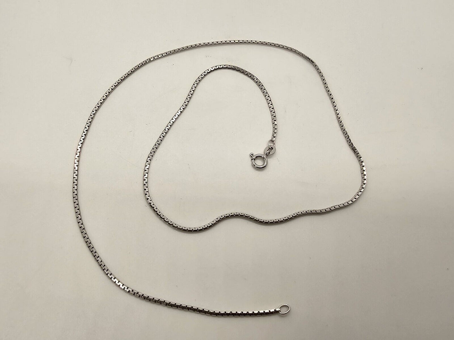 333 8k White Gold Necklace Chain 19.75 Inch 5.2 Grams