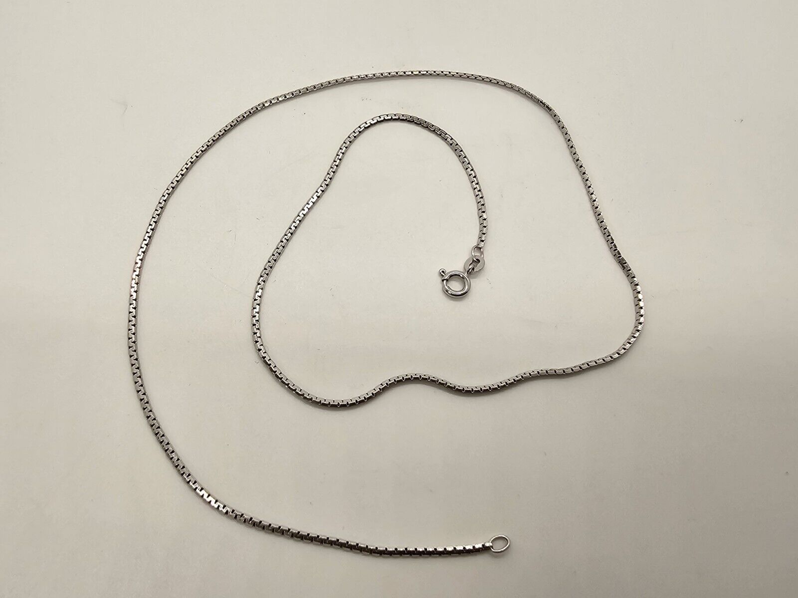 333 8k White Gold Necklace Chain 19.75 Inch 5.2 Grams